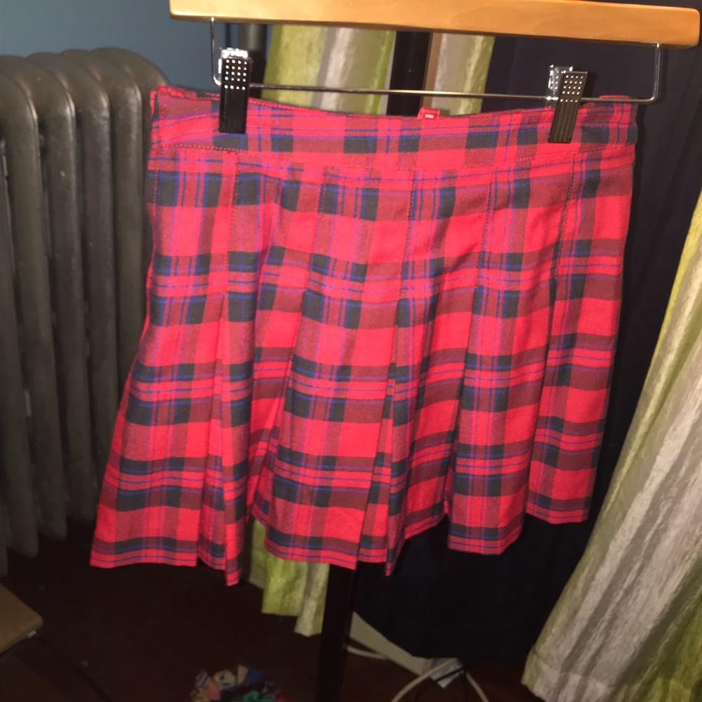 Plaid Skirt
